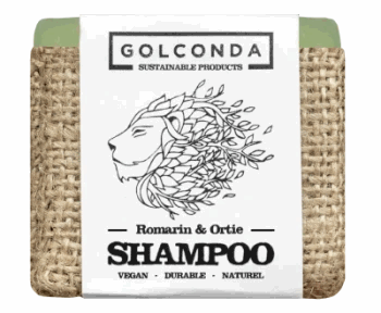 Shampooing solide rosemarin et ortie | Golconda